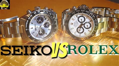 seiko speedtimer vs rolex daytona